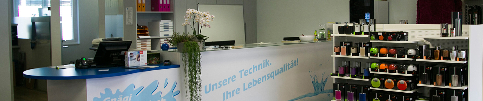 Gnägi Aquatech AG Ausstellung und Verkauf in Ins